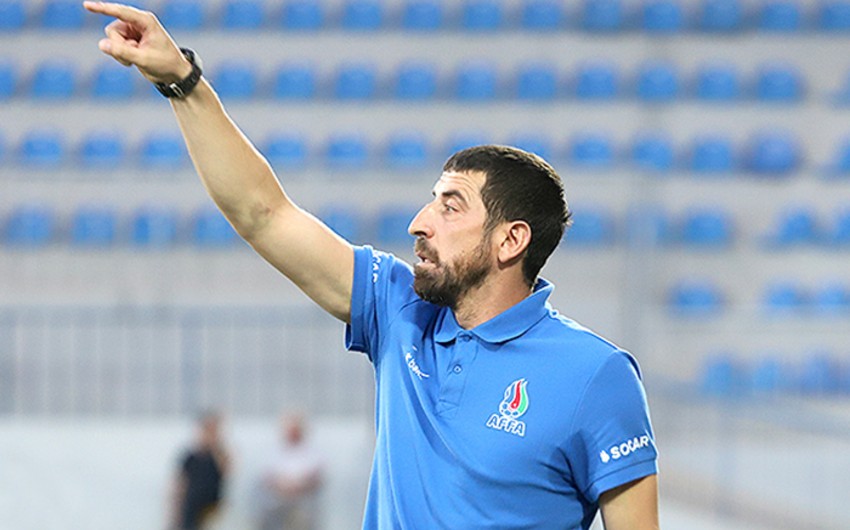 Azərbaycan millisinin baş məşqçisi UEFA İnkişaf Turnirində Gürcüstan üzərində qələbəni dəyərləndirib