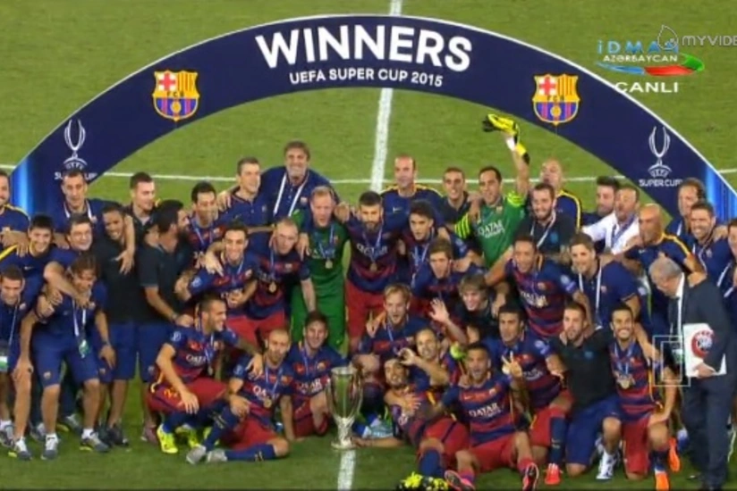 ​Barselona UEFA Superkubokuna sahib çıxıb - VİDEO
