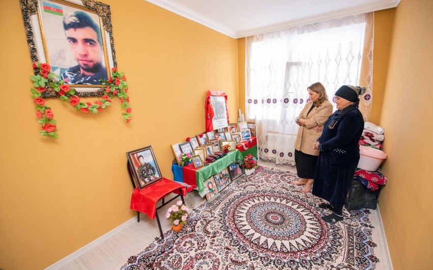 Qırmızı Ürəklər Fondu 3 şəhid ailəsini fərdi yaşayış evi ilə təmin edib