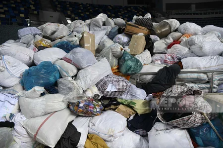Bakıda Türkiyə üçün yardım toplanan məntəqədə ən çox ehtiyac duyulan ləvazimatlar açıqlanıb
