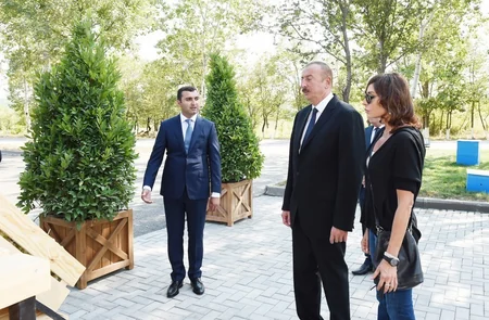 Şamaxıda “Şirvan şərabları” MMC-nin üzümçülük və şərabçılıq kompleksinin açılışı olub