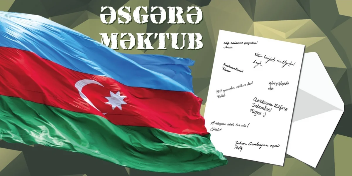 “Azərpoçt” “Əsgərə məktub” aksiyası keçirir
