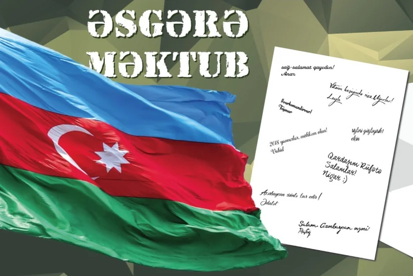 “Azərpoçt” “Əsgərə məktub” aksiyası keçirir