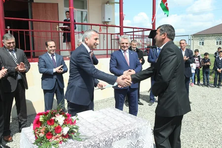 Biləsuvarda Qarabağ müharibəsi əlillərinə mənzil verilib