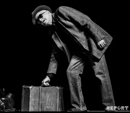 Fuad Poladovun “Azdrama”da sonuncu çıxışı - XATİRƏ FOTOREPORTAJI