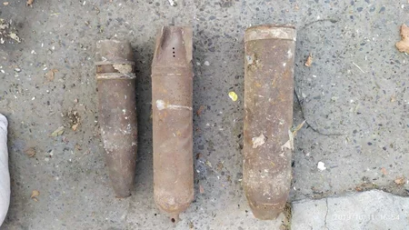 Bakıda top mərmisi və aviabomba tapılıb