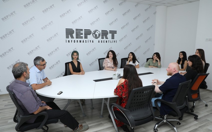 Report Media Məktəbində 14-cü qrupun təlim proqramı yekunlaşıb
