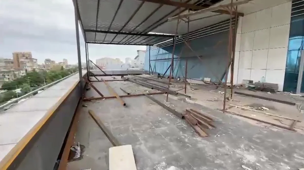 Bakıda daha bir qanunsuz tikintinin qarşısı alınıb