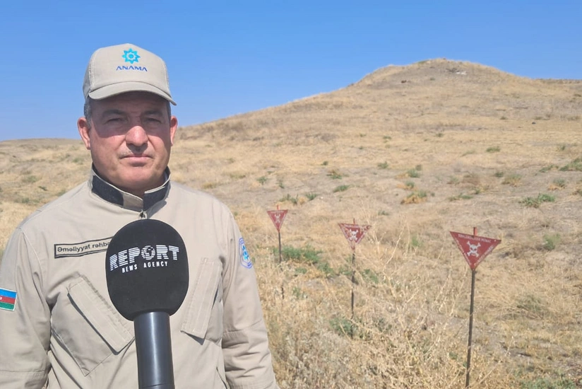 ANAMA rəsmisi: Füzulinin ən böyük kəndi olan Horadizin 70-80 faizi minalardan təmizlənib