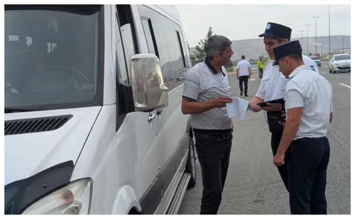 AYNA: 16 sürücü barəsində inzibati xəta protokolu tərtib edilib