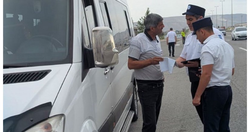 AYNA: 16 sürücü barəsində inzibati xəta protokolu tərtib edilib