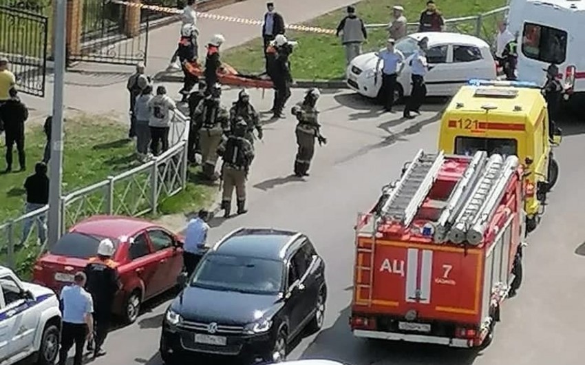 Kazanda məktəbdə atışma zamanı 9 nəfər ölüb – YENİLƏNİB-2