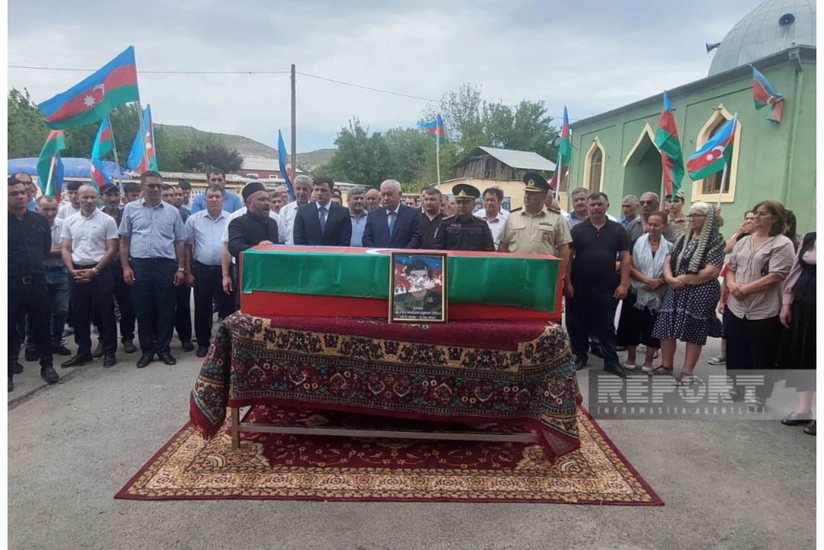 Füzulidə Birinci Qarabağ müharibəsinin şəhidi Muğan Əliyev dəfn edilib