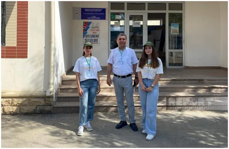 Exit polls underway as Azerbaijan holds snap parliamentary elections