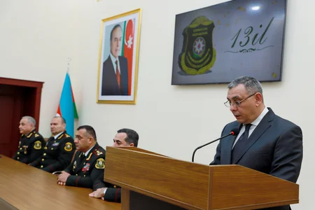 Səfərbərlik Xidmətinin şəxsi heyəti Fəxri xiyabanı ziyarət edib