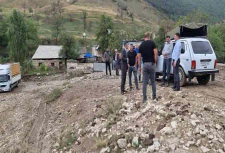 В Геранбое наводнение повредило дороги и посевные площади, 37 населенных пунктов остались без света