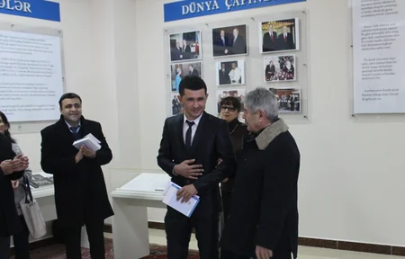Daşkənddə ulu öndər Heydər Əliyevin xatirə lövhəsinin açılışı olub