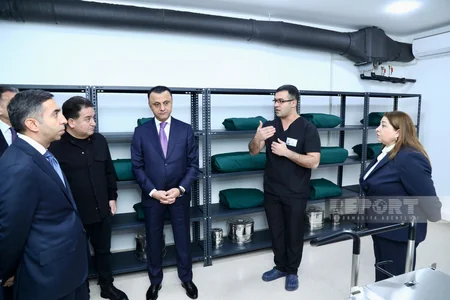 В Сабунчинском медцентре после капитального ремонта открылся операционный блок