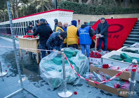 Preparations are underway in Martyrs' Alley - PHOTO