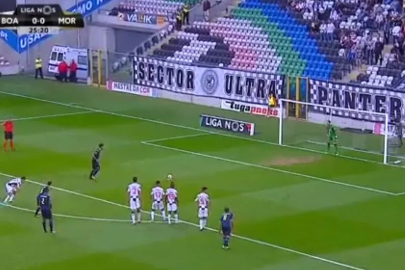 Kamran Ağayev penalti dəf edərək Boaviştanın qələbəsində pay sahibi olub - VİDEO