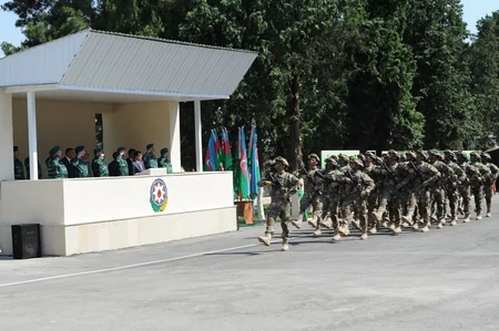 New complex of military unit of Gazakh border guard detachment commissioned