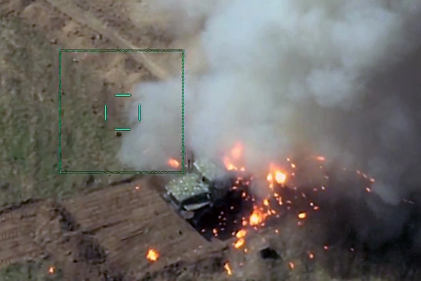 Düşmənin qüvvə və vasitələri darmadağın edilib