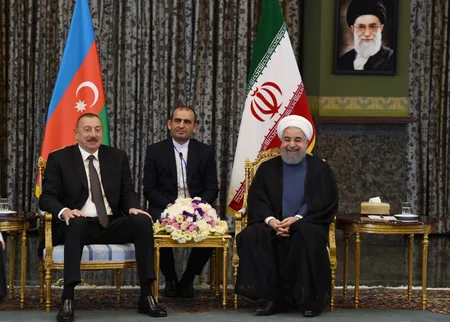 Azerbaijani and Iranian Presidents meet in Tehran
