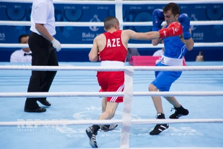 Baku-2015: Azerbaijani boxer reaches 1/4 finals