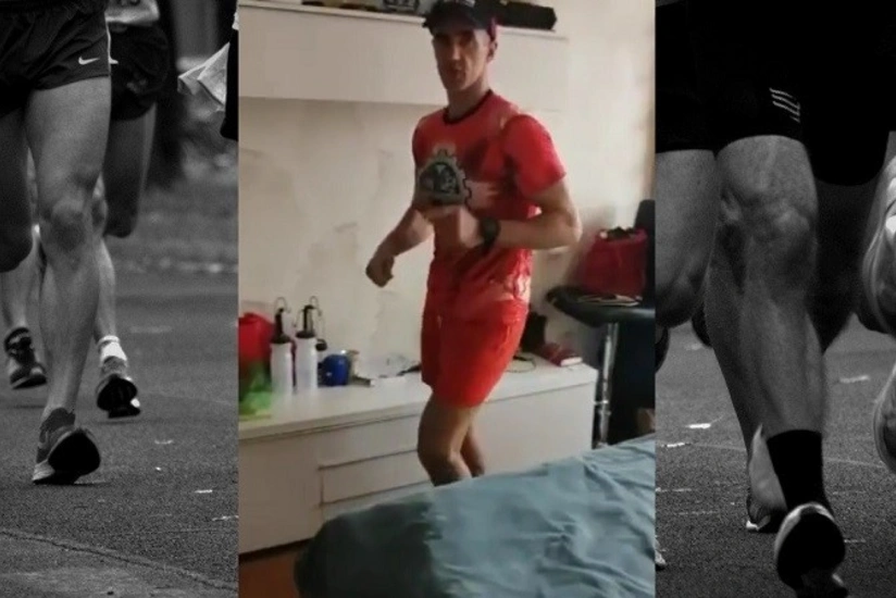 Rusiyalı atlet çarpayının ətrafında 100 km qaçdı - VİDEO