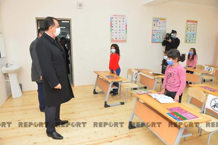 Lənkəranda ucqar dağ kəndində məktəbin açılışı olub