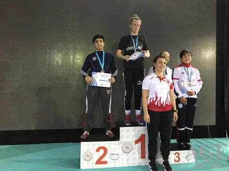 Young Azerbaijani wrestlers claim 11 medals in Turkey