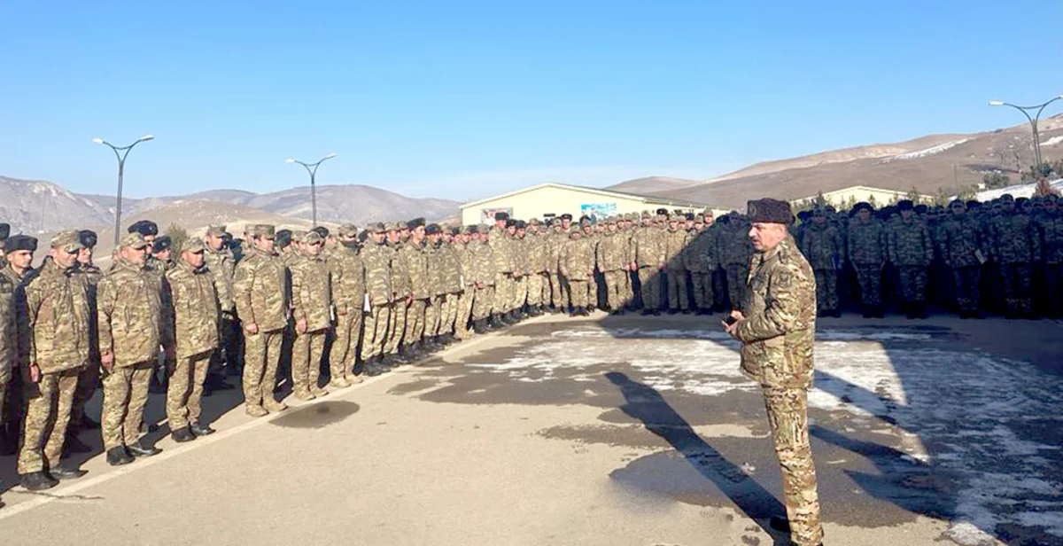 Conversations on moral-psychological topic held with Azerbaijani army servicemen
