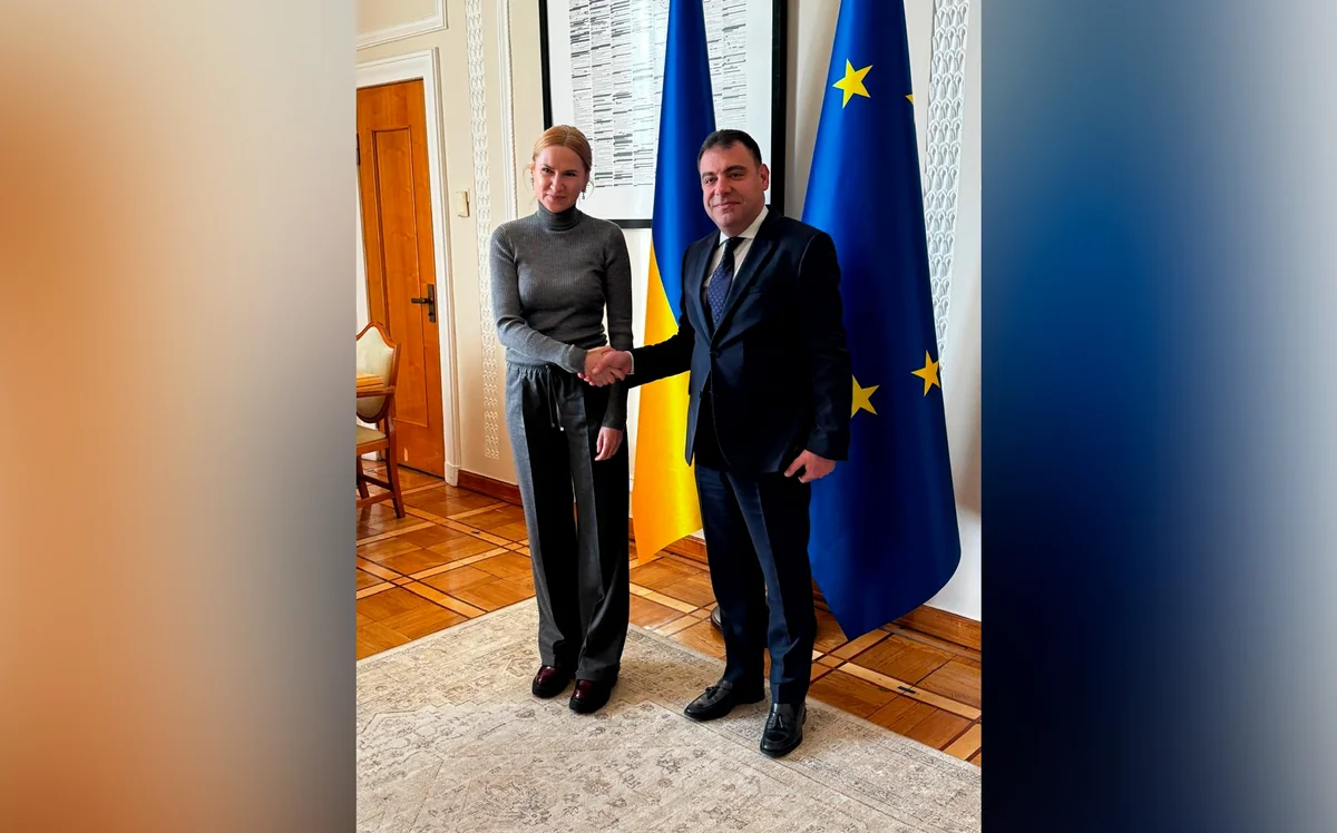 Azerbaijani ambassador, Ukrainian vice speaker mull bilateral relations