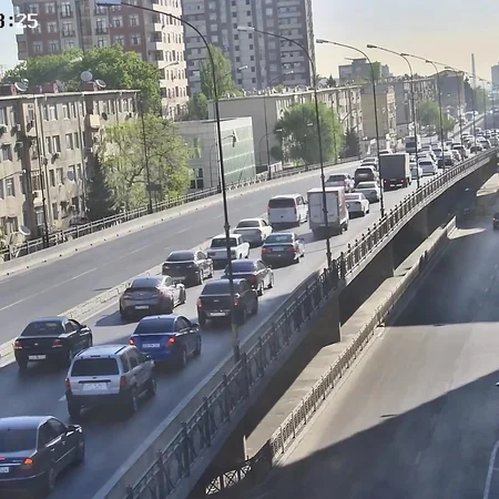 Bakının bir sıra yollarında tıxac müşahidə olunur