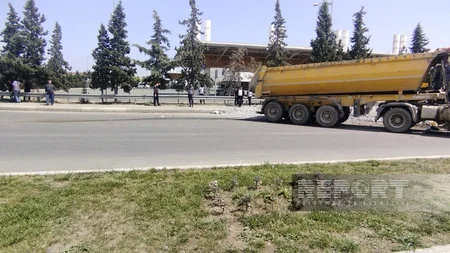 Yevlaxda 2 yük və 2 minik avtomobilinin iştirakı ilə zəncirvari qəza olub