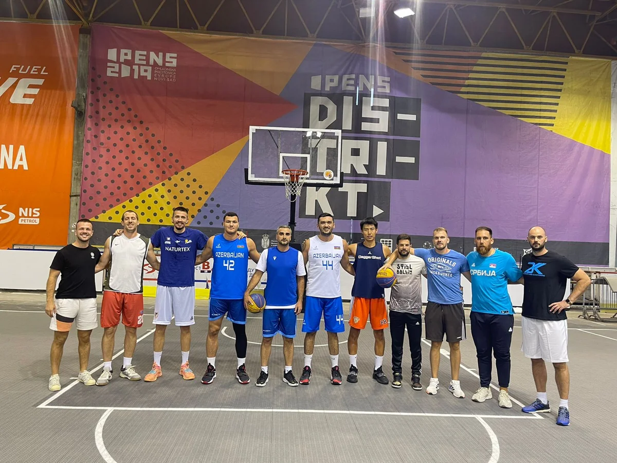 Azərbaycanın 3x3 basketbol millisi Serbiya ilə oyun keçirib