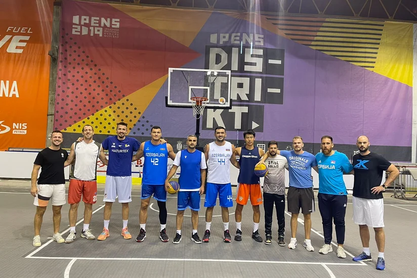 Azərbaycanın 3x3 basketbol millisi Serbiya ilə oyun keçirib