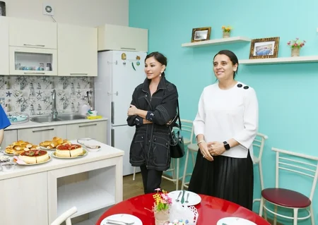 Mehriban Əliyeva Bakıdakı Autizm sindromlu uşaqlar üçün reabilitasiya Mərkəzini ziyarət edib