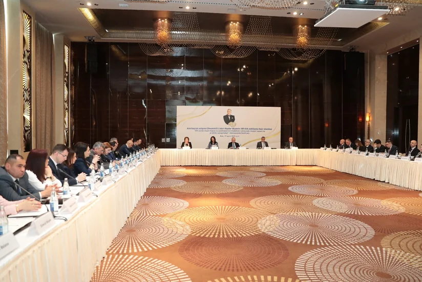 Konstitusiya Məhkəməsində Heydər Əliyevin anadan olmasının 100-cü ildönümünə həsr edilmiş konfrans keçirib