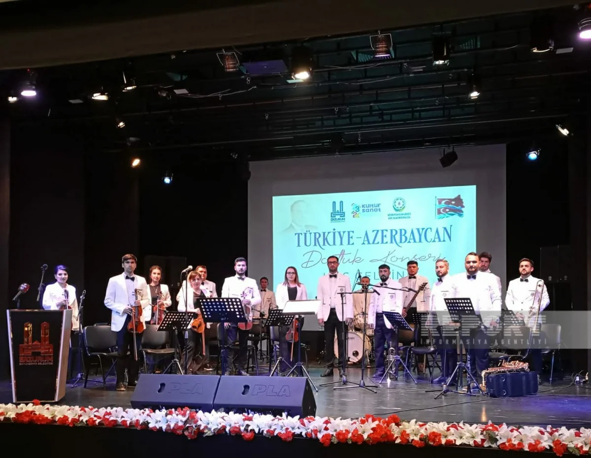 Ərzurumda Türkiyə-Azərbaycan dostluq konserti keçirilib