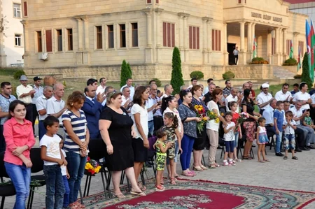 Lerikdə aprel döyüşlərində iştirak edənlərin bir qrupu ilə görüş keçirilib