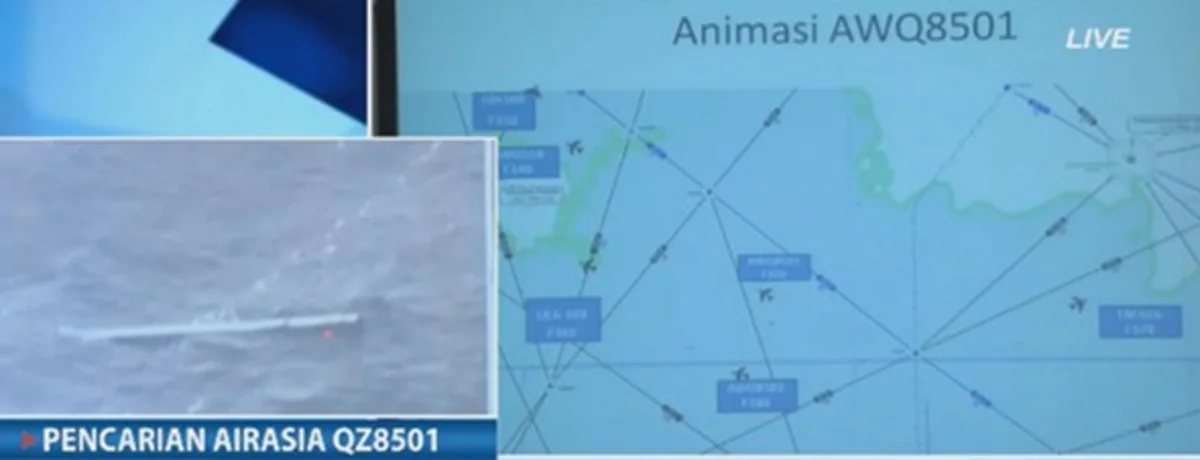 ​İndoneziya rəsmiləri AirAsiaya aid qırıntıların tapıldığını bildirib