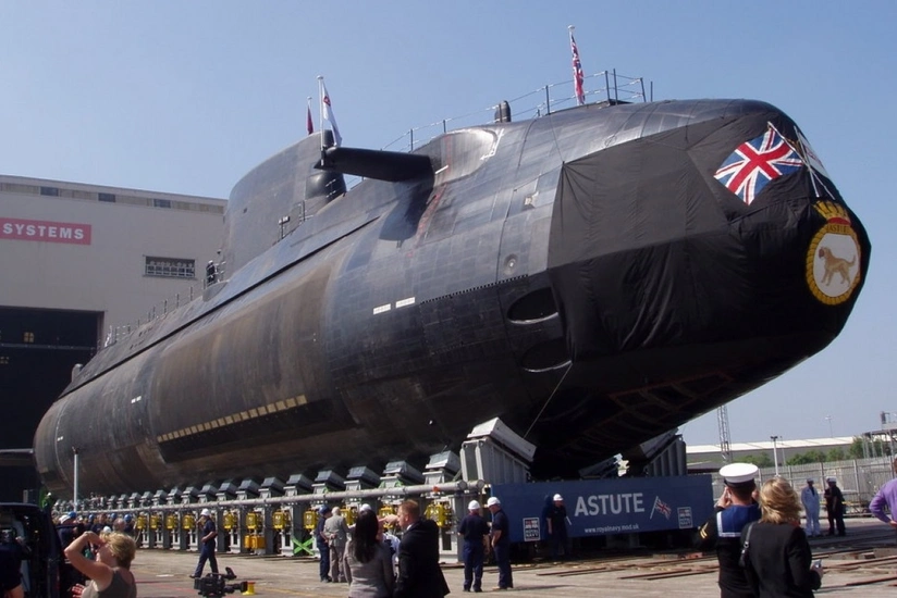 Пятую атомную подлодку типа Astute ввели в строй британских ВМС