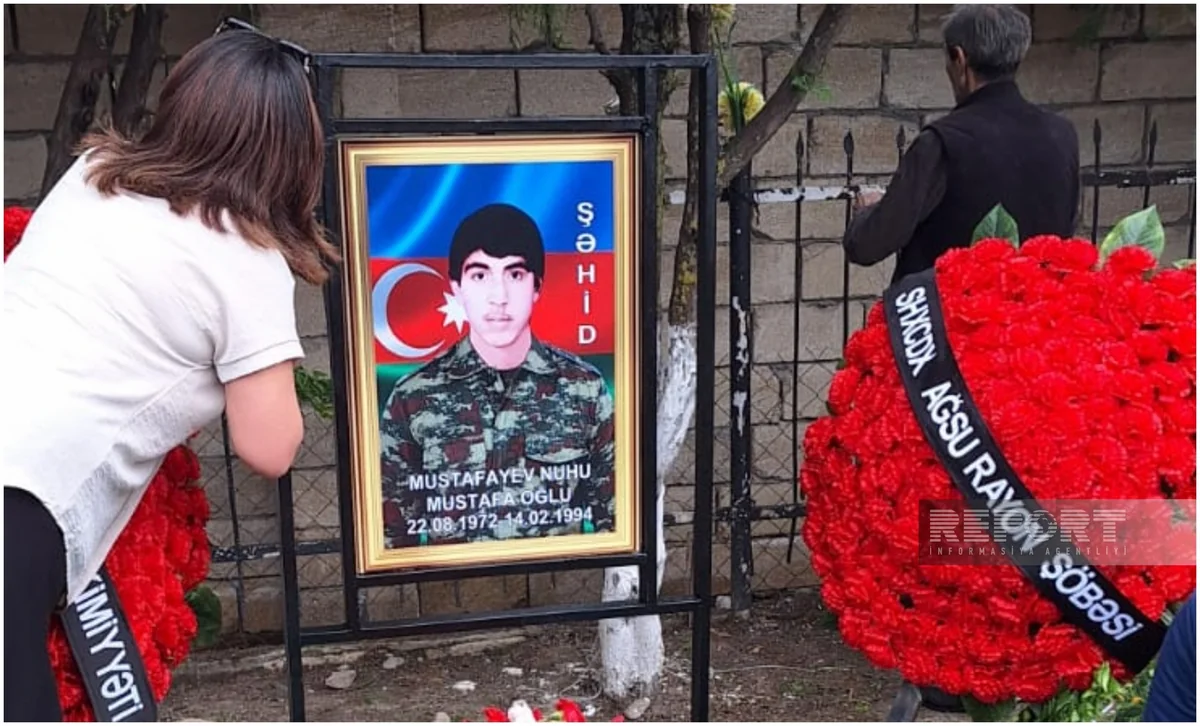 Ağsuda Birinci Qarabağ müharibəsinin şəhidi Nuhu Mustafayev dəfn edilib – YENİLƏNİB