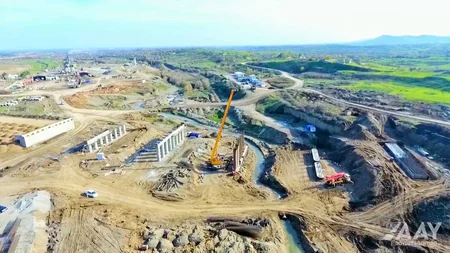 Saleh Məmmədov Füzuli-Şuşa avtomobil yolunun tikintisi ilə tanış olub