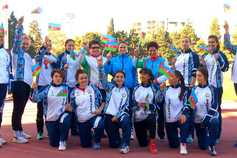 Həndbol komandalarımız yeni mövsümə açıq havada hazırlaşır