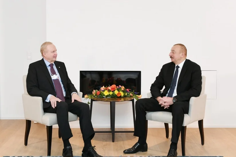 Prezident İlham Əliyev ilə BP qrupunun baş icraçı direktorunun görüşü olub