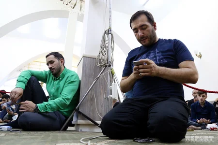 Bakıda Ramazan ayının ilk Qədr gecəsi qeyd olunub - FOTOREPORTAJ