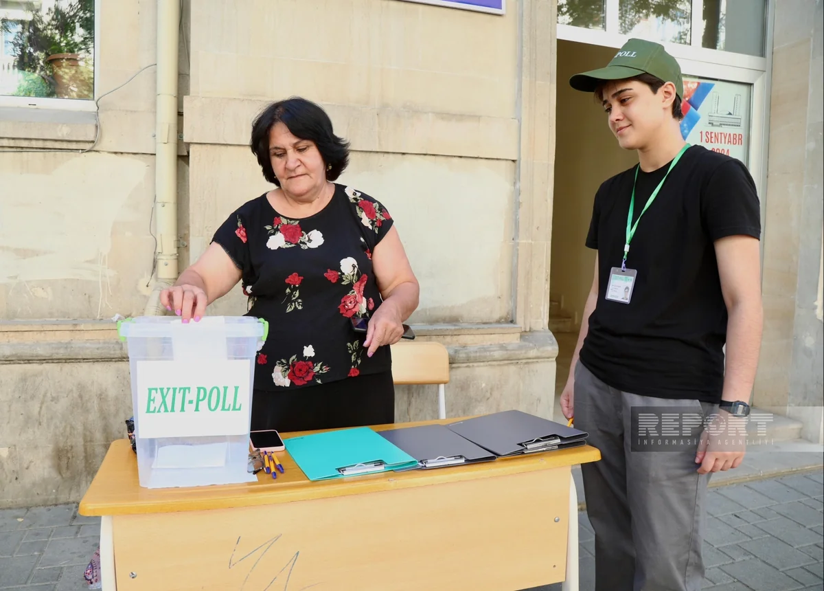 Exit polls underway as Azerbaijan holds snap parliamentary elections