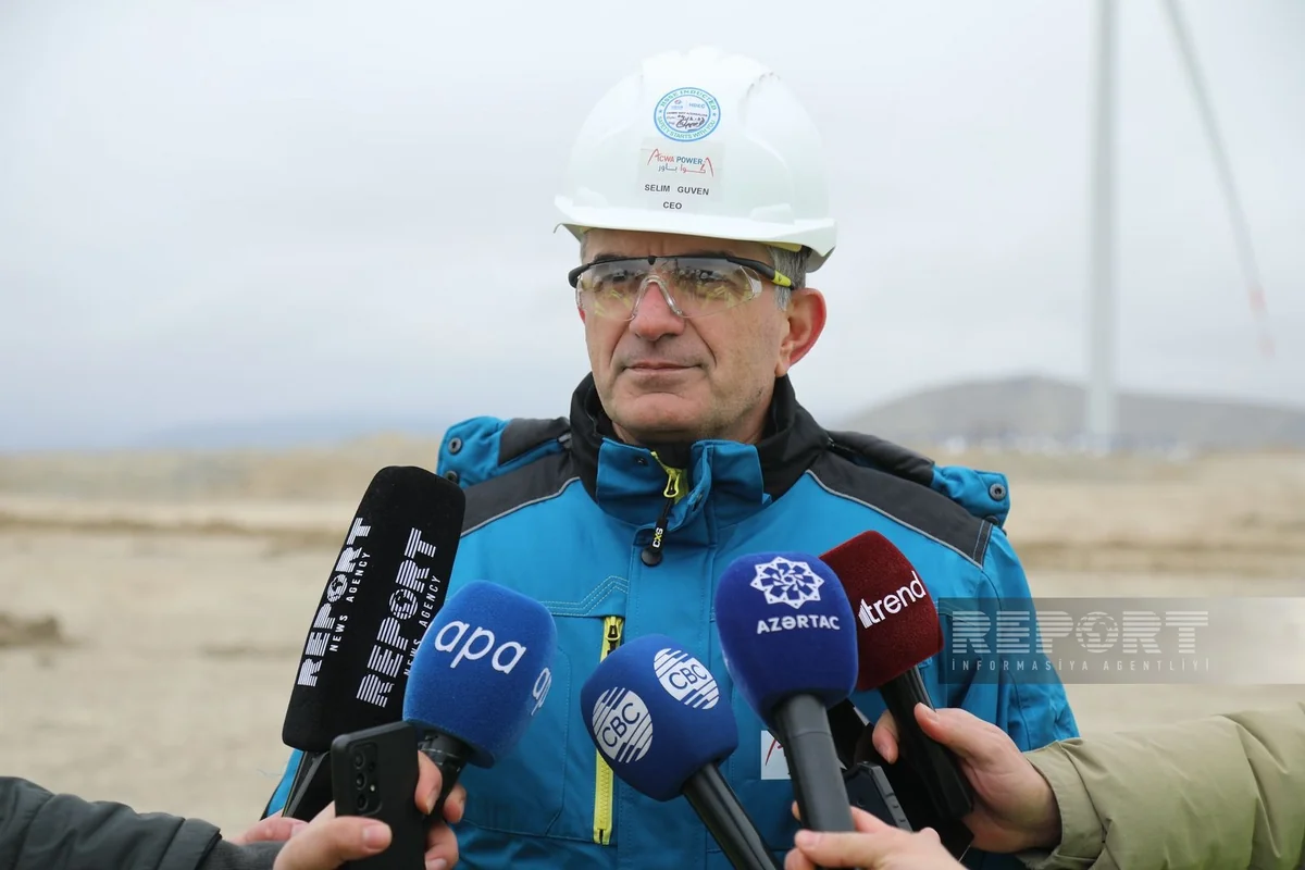 “ACWA Power” Xəzərdə külək enerjisi potensialını qiymətləndirir